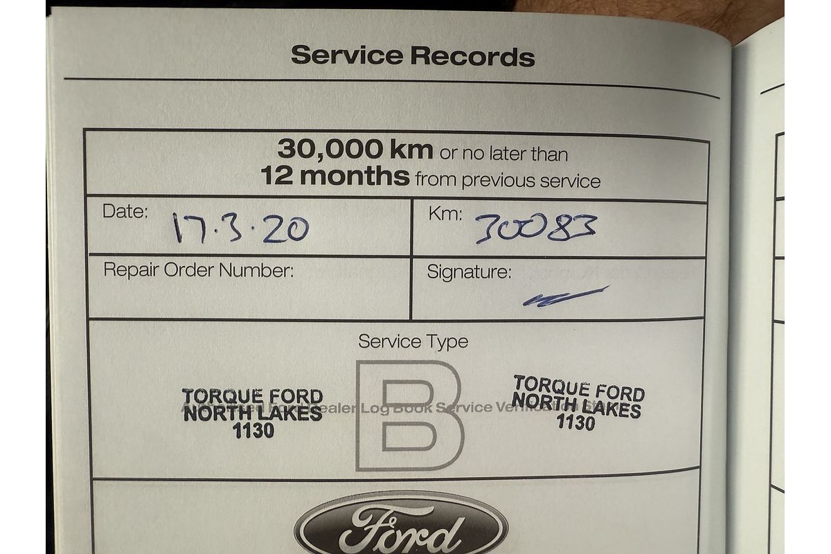 2018 Ford Ranger XL Hi-Rider PX MkIII Rear Wheel Drive 2.2L