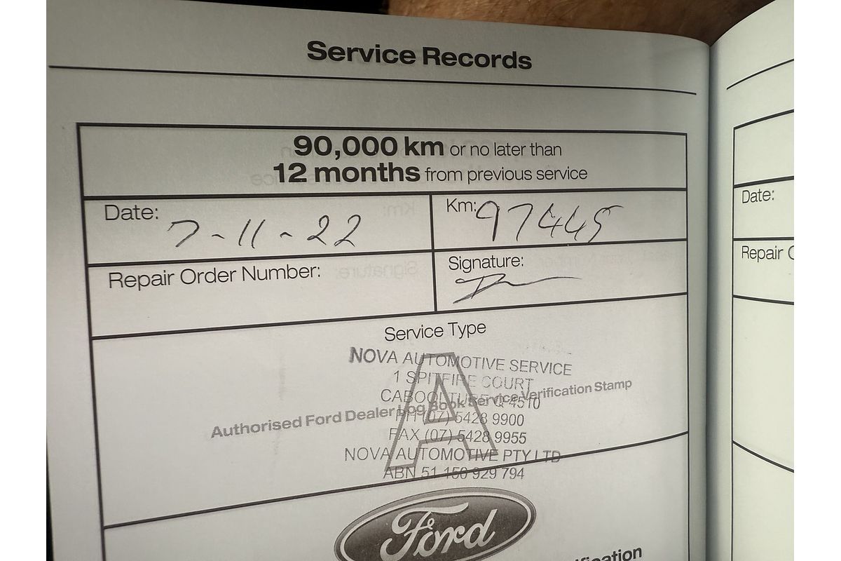 2018 Ford Ranger XL Hi-Rider PX MkIII Rear Wheel Drive 2.2L