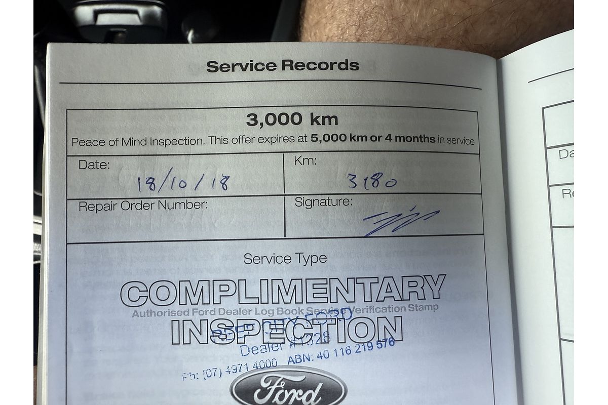 2018 Ford Ranger XL PX MkII 4X4 3.2L