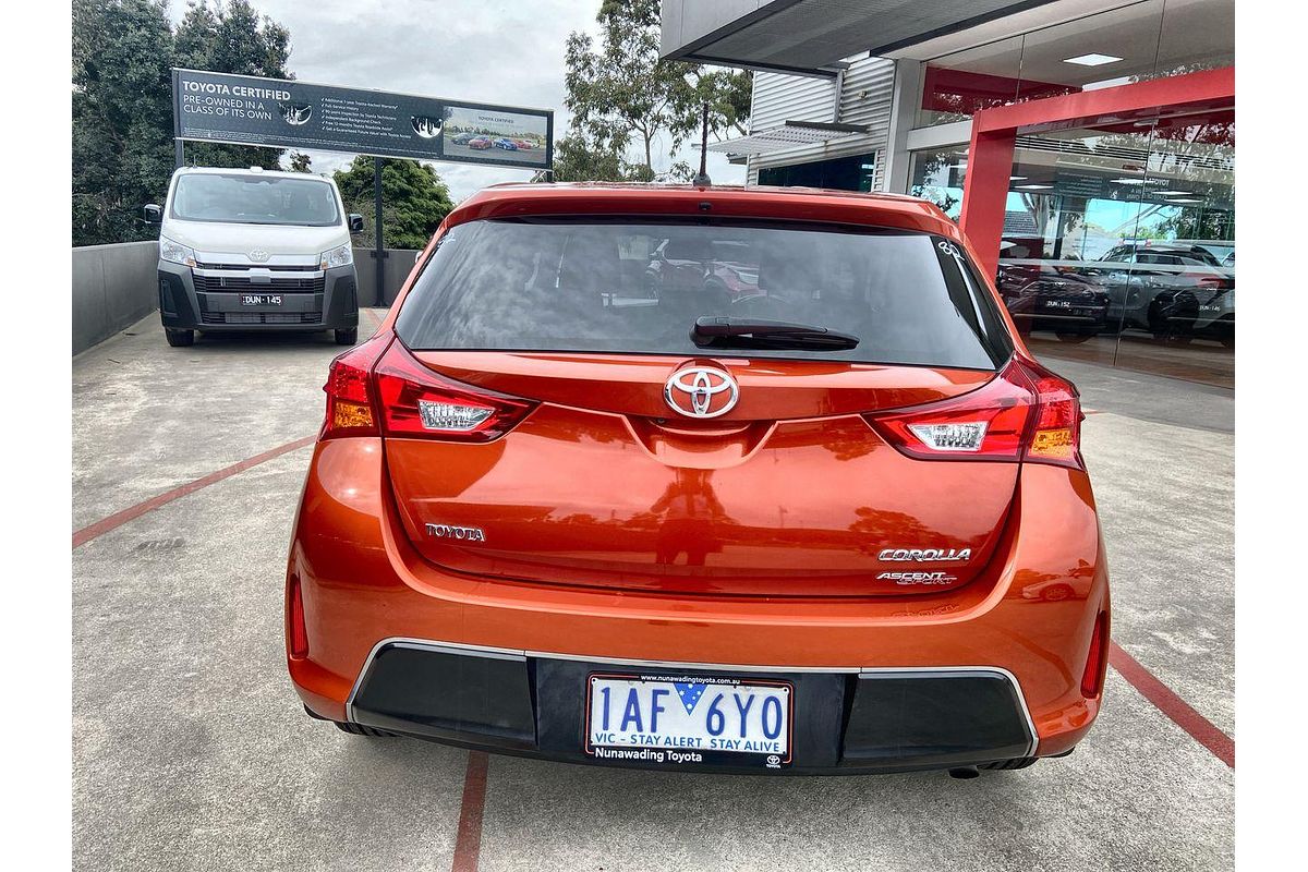 2013 Toyota Corolla Ascent Sport ZRE182R