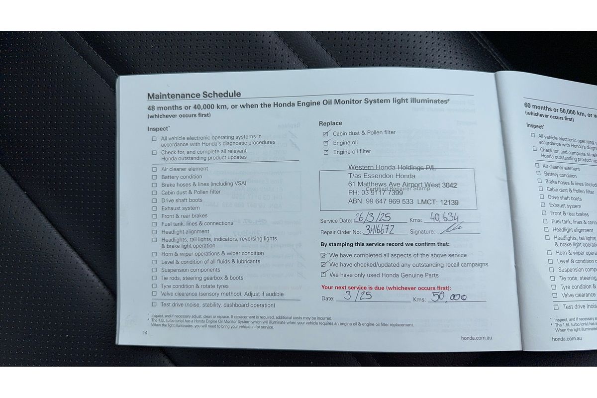 2021 Honda CR-V VTi L (AWD) 5 SEATS MY21