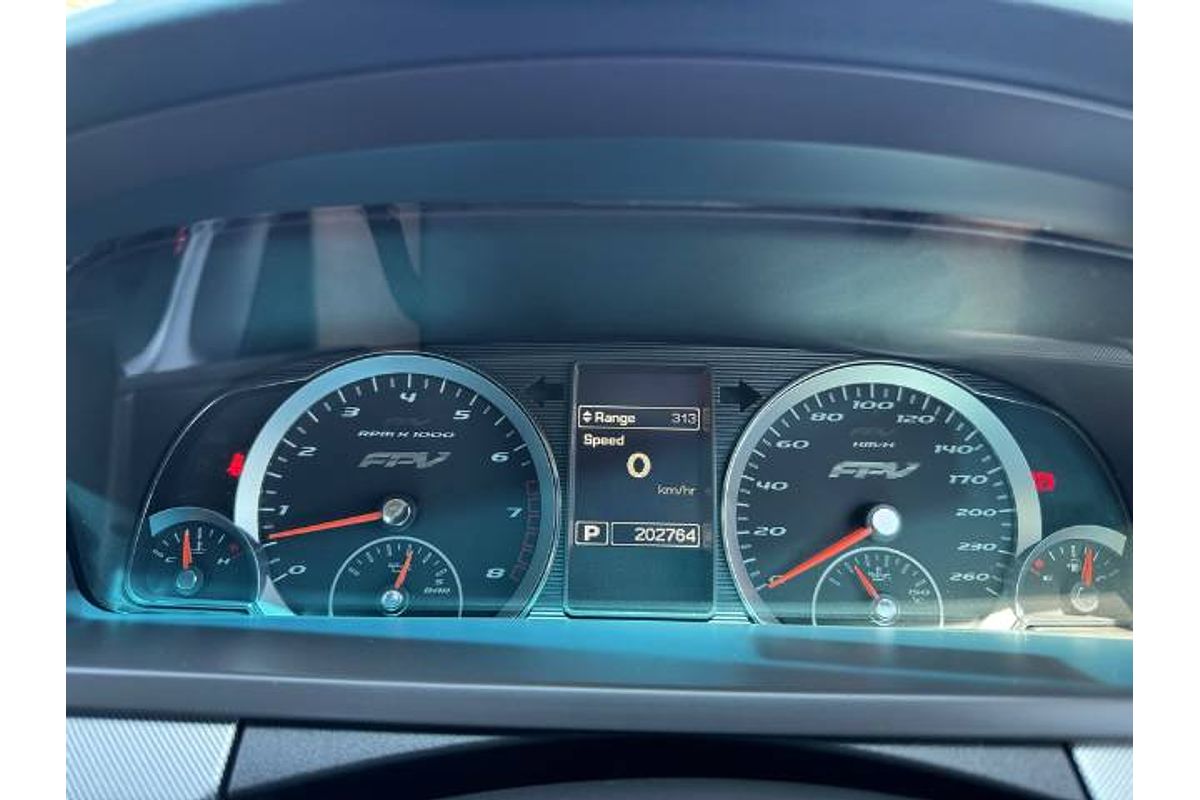 2010 Ford Performance Vehicles Super Pursuit FG Rear Wheel Drive