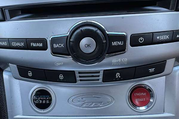 2010 Ford Performance Vehicles Super Pursuit FG Rear Wheel Drive