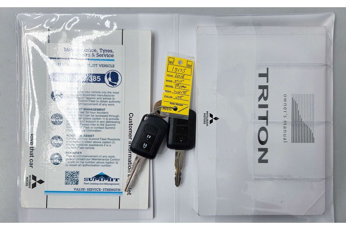 2018 Mitsubishi Triton GLX MR 4X4