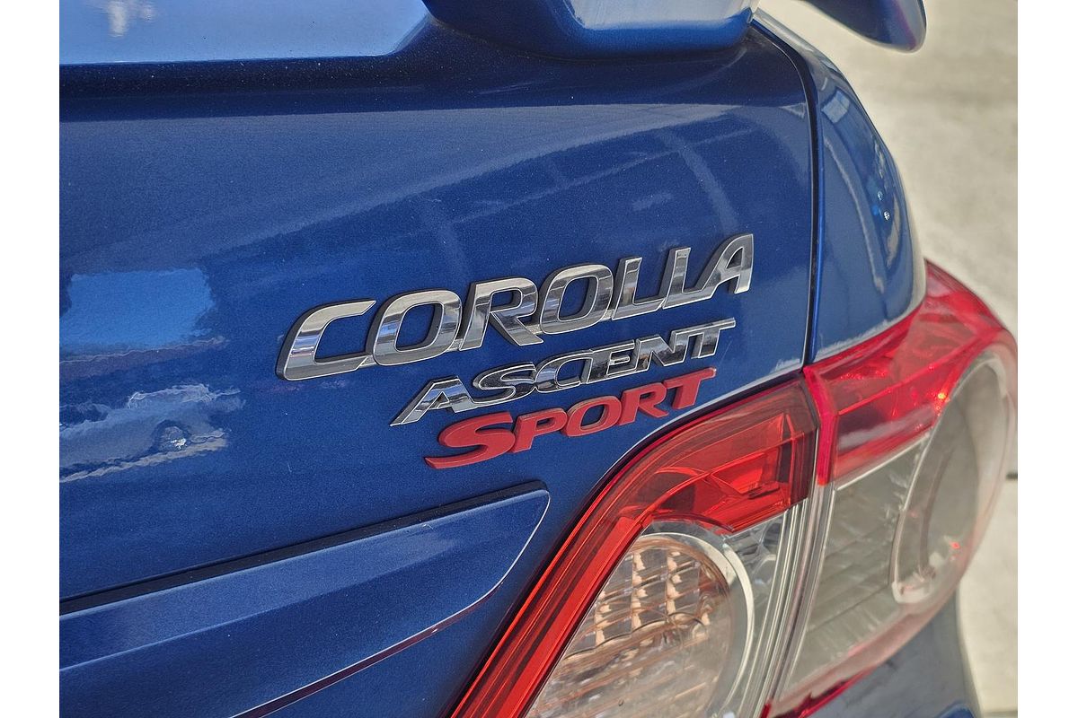 2012 Toyota Corolla Ascent Sport ZRE152R