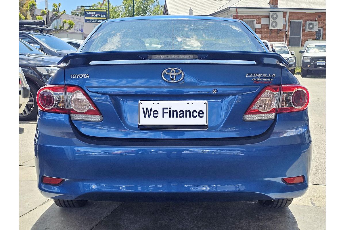 2012 Toyota Corolla Ascent Sport ZRE152R