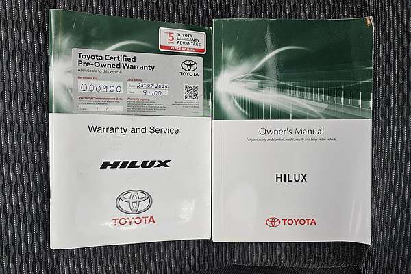 2019 Toyota Hilux Workmate TGN121R Rear Wheel Drive