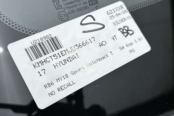 2017 Hyundai Accent Sport RB6