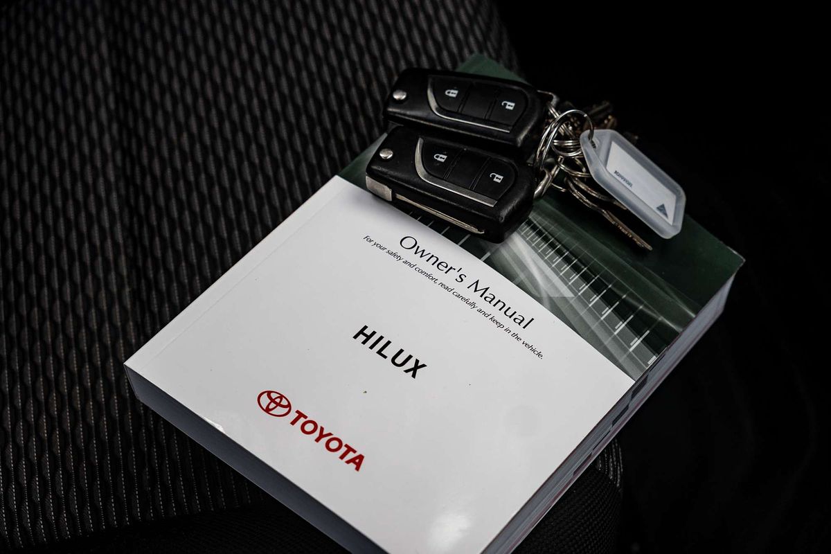 2020 Toyota Hilux Workmate TGN121R Rear Wheel Drive