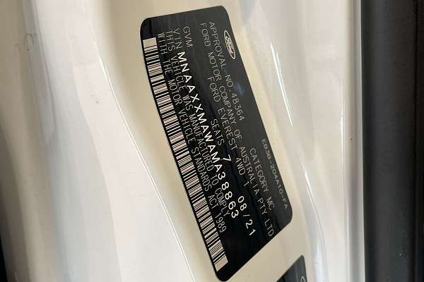 2021 Ford Everest Trend UA II 2.0L