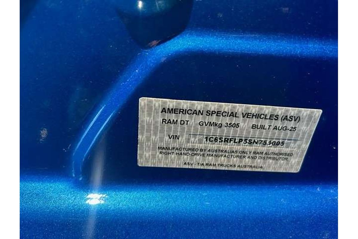 2025 RAM 1500 Rebel Hurricane SO DT 4X4 SWB