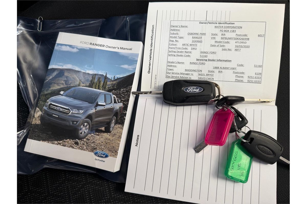 2019 Ford Ranger XL PX MkIII 4X4 3.2L