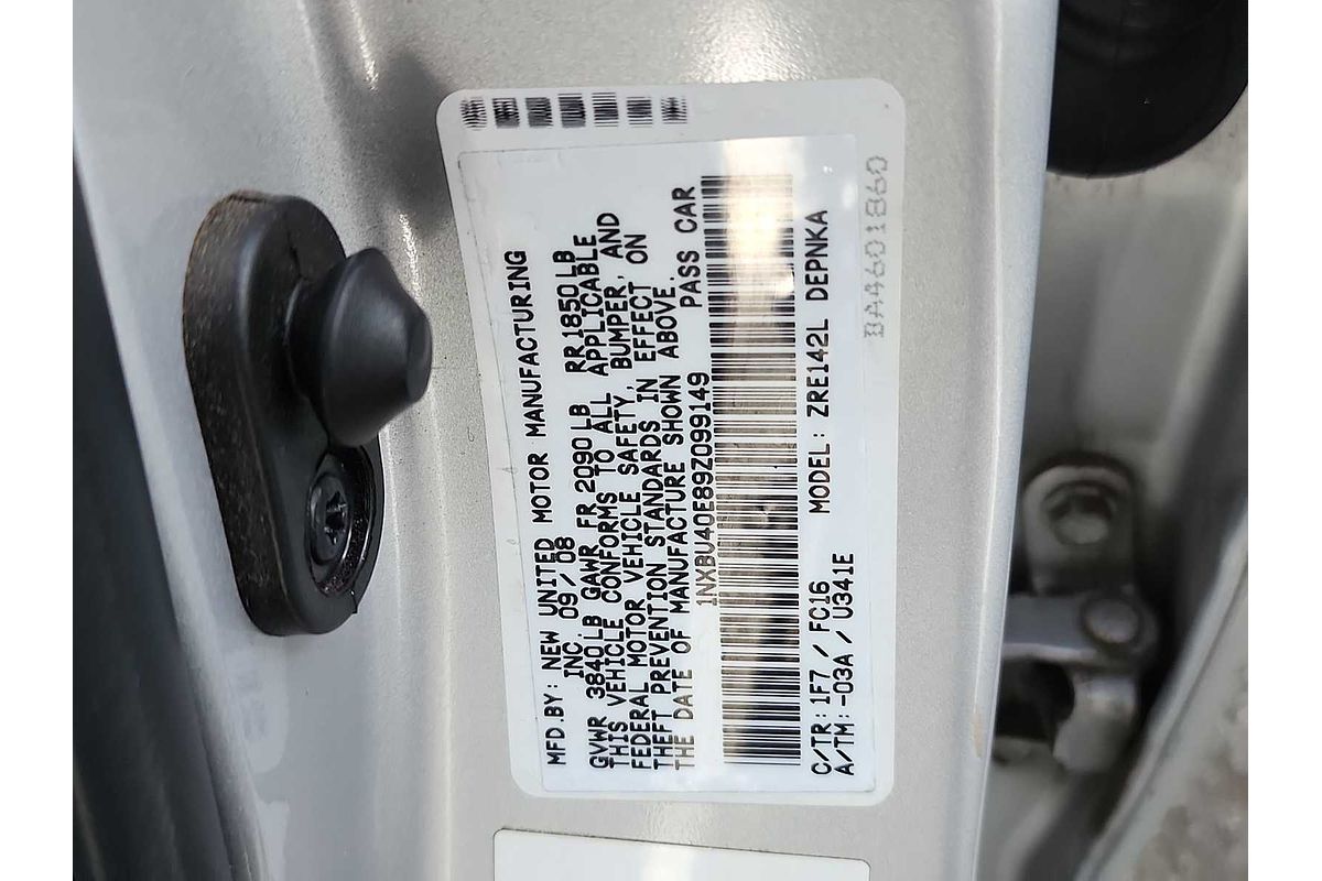 2009 Toyota Corolla XLE