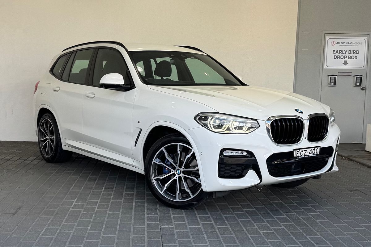 2019 BMW X3 xDRIVE30i M SPORT G01 MY18.5