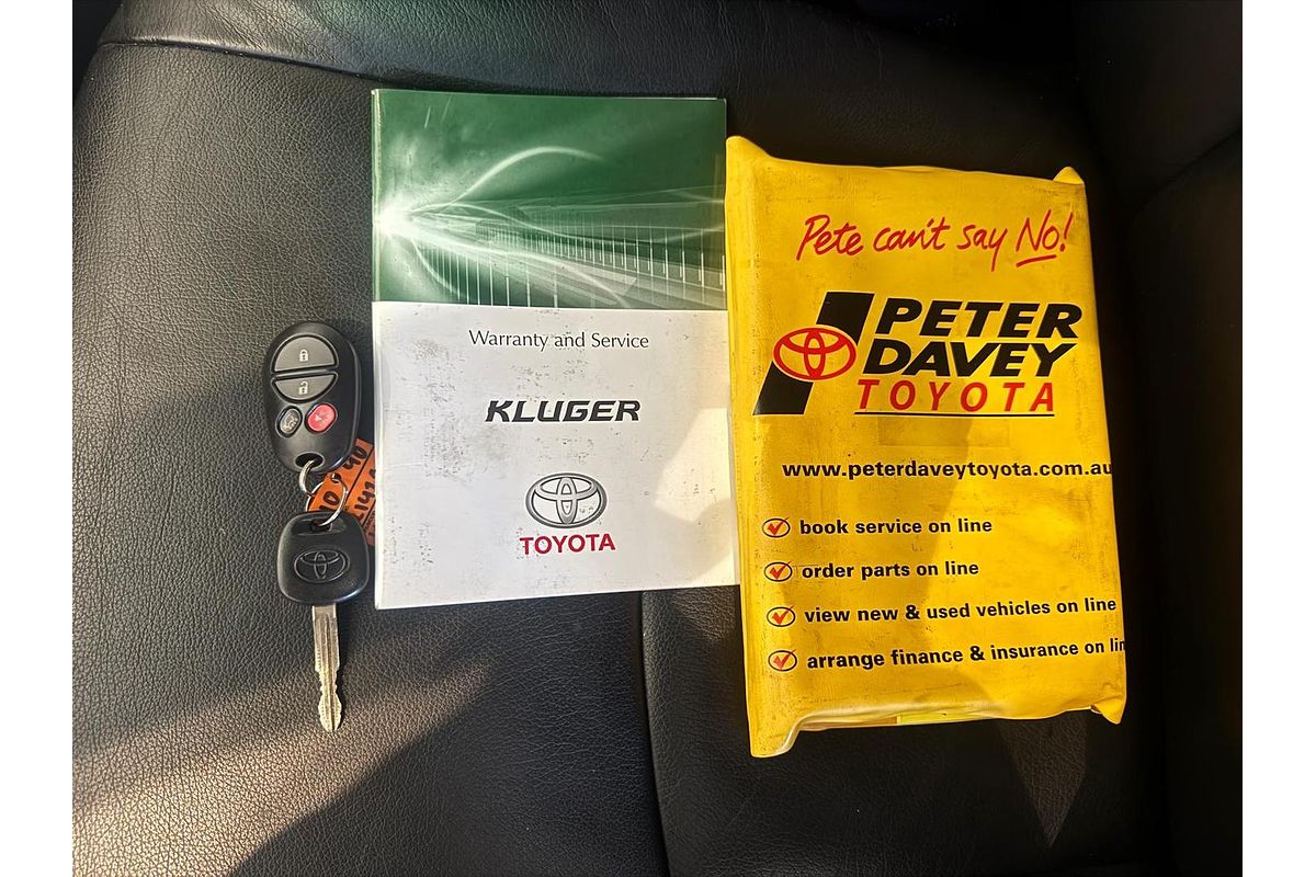 2012 Toyota Kluger Altitude GSU40R