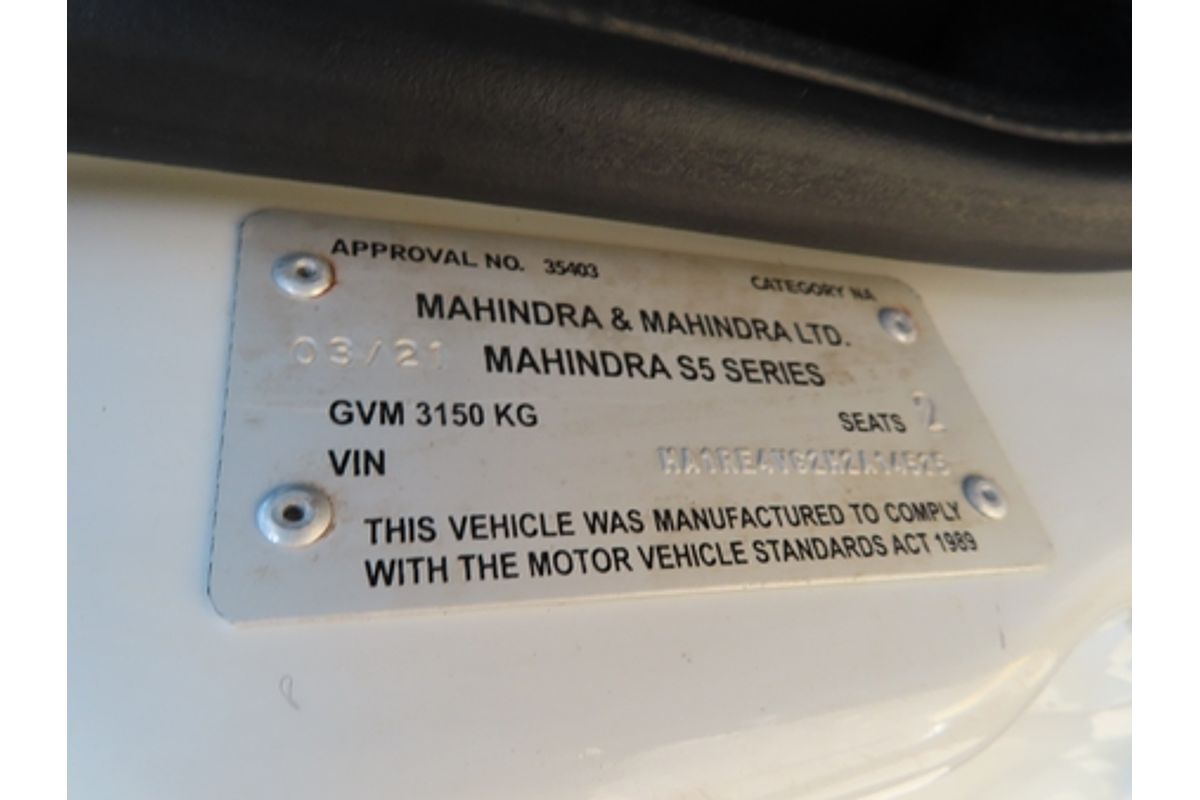 2021 Mahindra PIK-UP S6+ 4X4