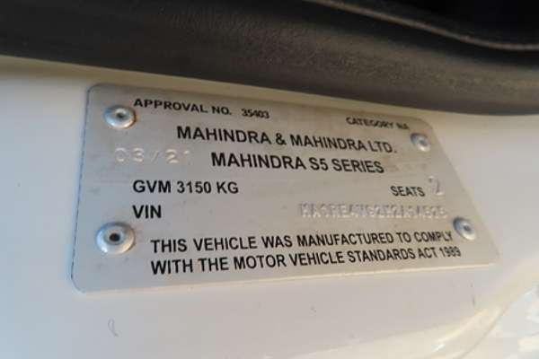 2021 Mahindra PIK-UP S6+ 4X4