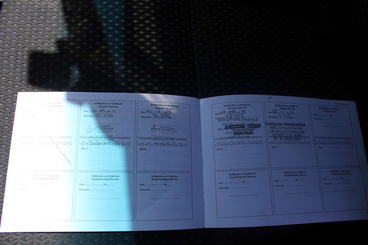 2016 MITSUBISHI OUTLANDER LS (4x2) CONTINUOUS VARIABLE 4D WAGON 4CYL