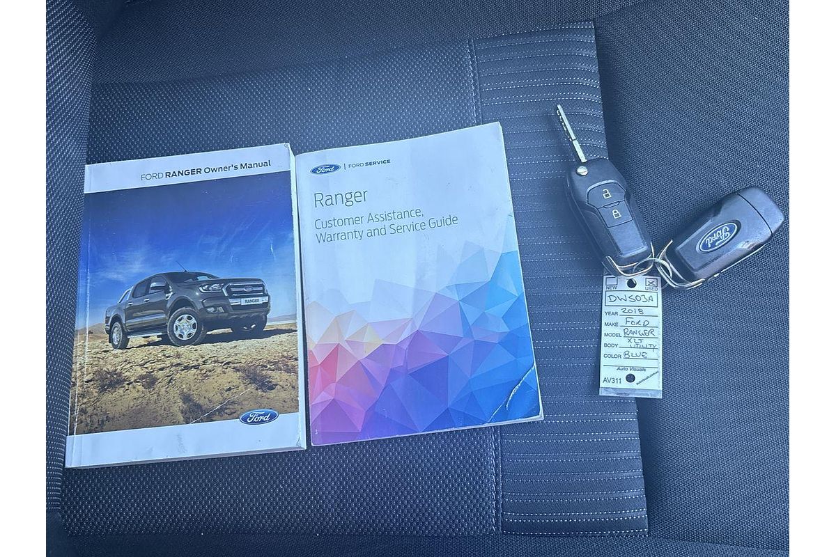 2018 Ford Ranger XLT PX MkII 4X4 3.2L