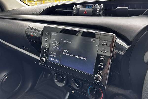 2022 Toyota Hilux Workmate TGN121R Rear Wheel Drive