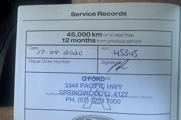 2018 Ford Ranger XL Hi-Rider PX MkIII Rear Wheel Drive 2.2L