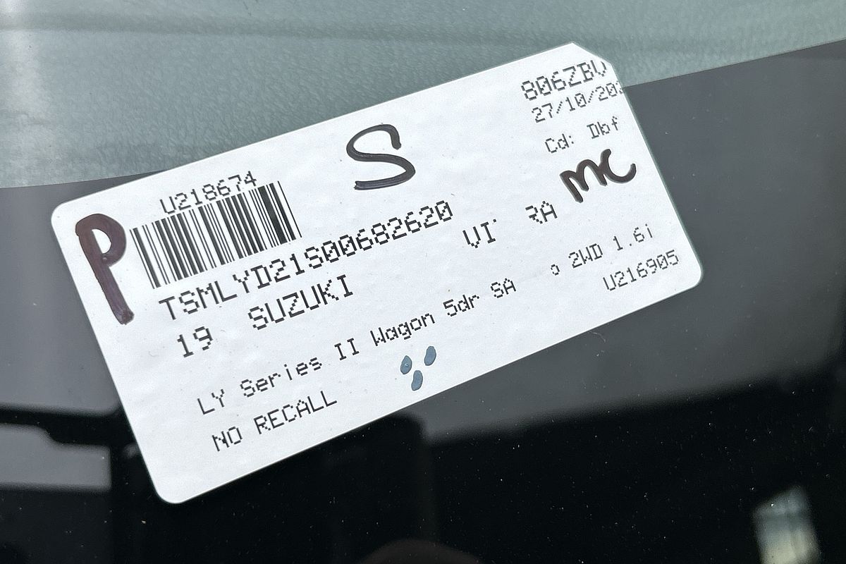 2019 Suzuki Vitara LY Series II