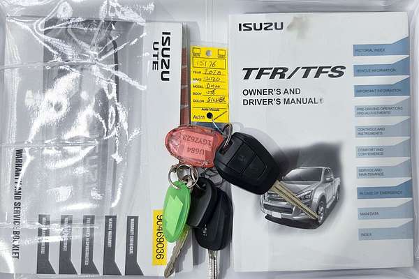 2020 Isuzu D-MAX SX High Ride Rear Wheel Drive