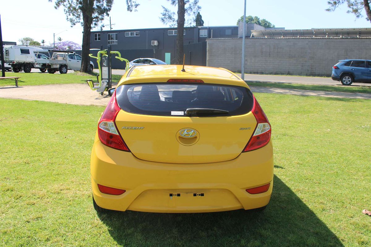 2017 HYUNDAI ACCENT SPORT 6 SP AUTOMATIC 5D HATCHBACK 4CYL