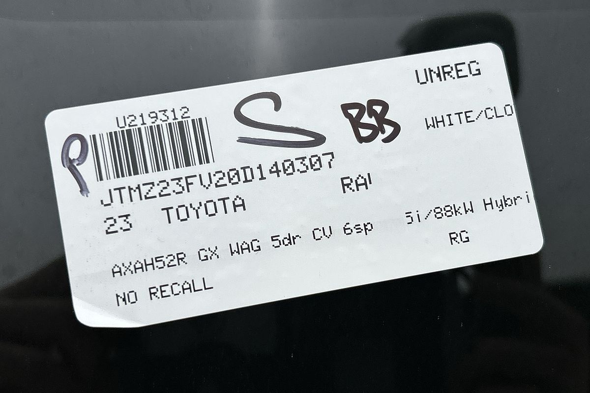 2023 Toyota RAV4 GX AXAH52R