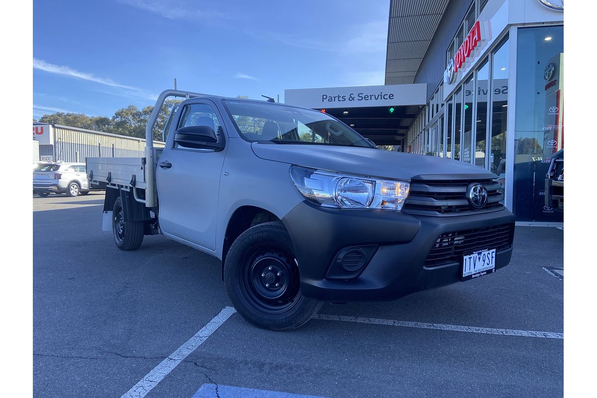 2021 Toyota Hilux Workmate TGN121R Rear Wheel Drive