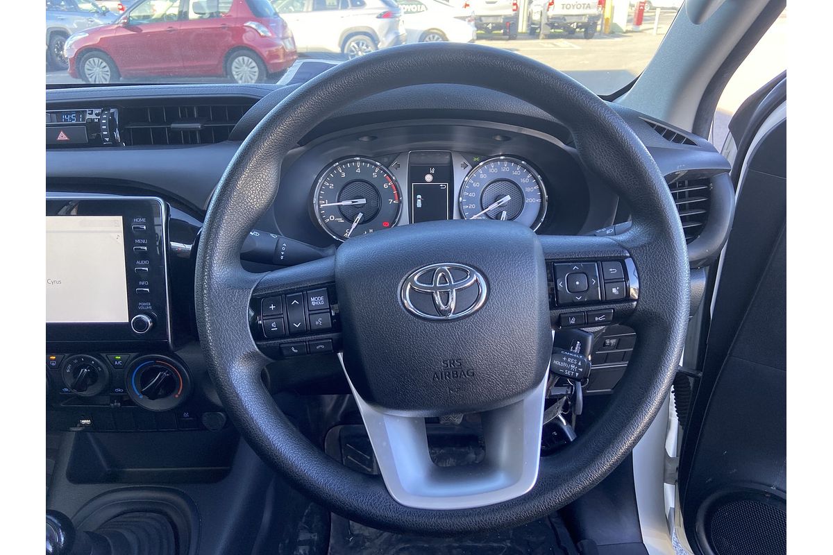 2021 Toyota Hilux Workmate TGN121R Rear Wheel Drive