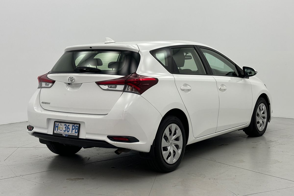 2018 Toyota Corolla Ascent ZRE182R