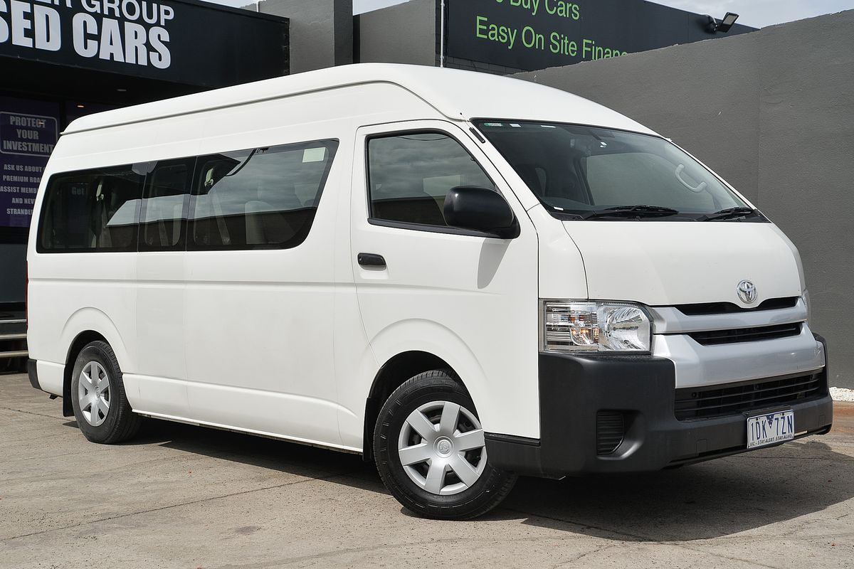 2014 Toyota Hiace Commuter TRH223R ELWB High Roof