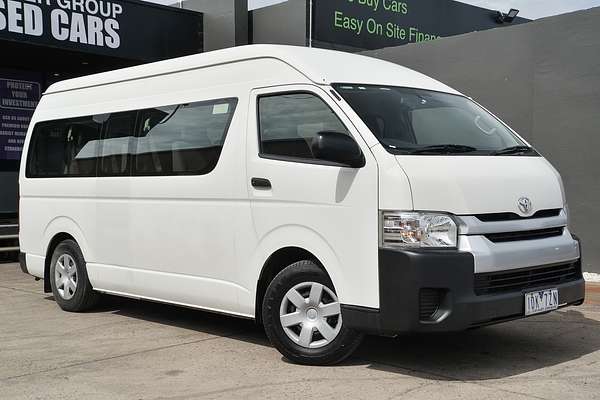 2014 Toyota Hiace Commuter TRH223R ELWB High Roof