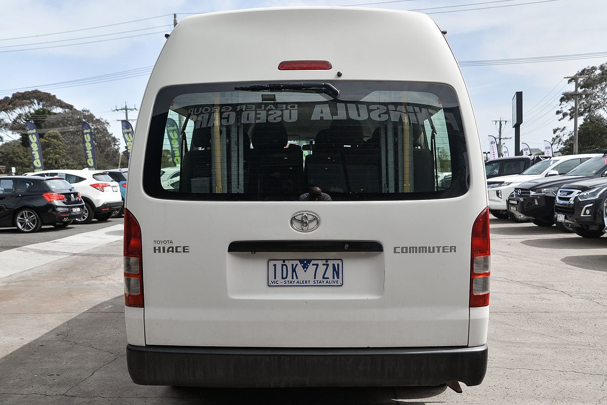 2014 Toyota Hiace Commuter TRH223R ELWB High Roof