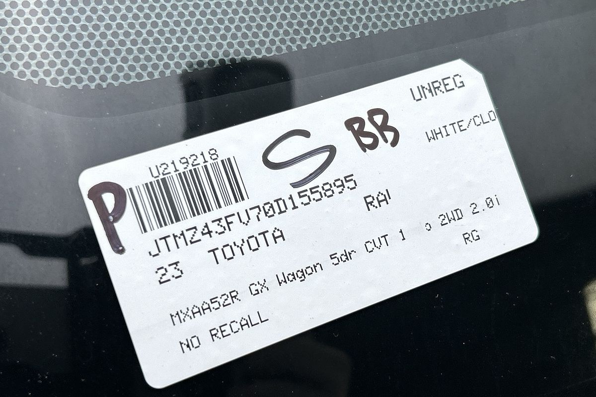 2023 Toyota RAV4 GX MXAA52R