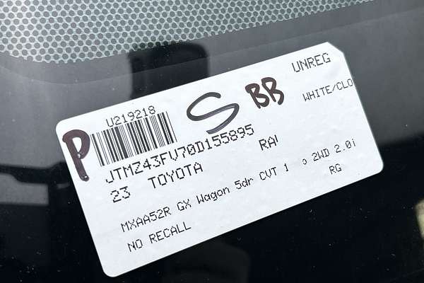 2023 Toyota RAV4 GX MXAA52R