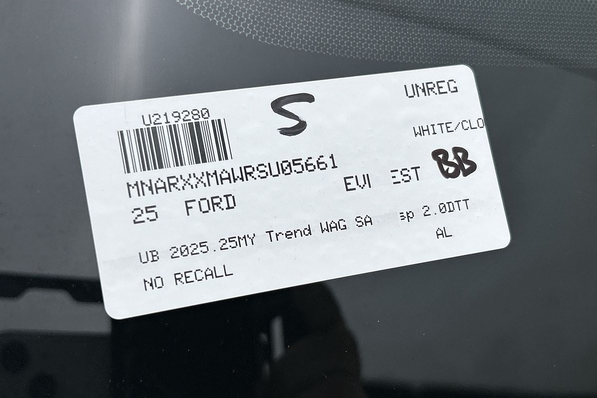 2025 Ford Everest Trend 2.0L