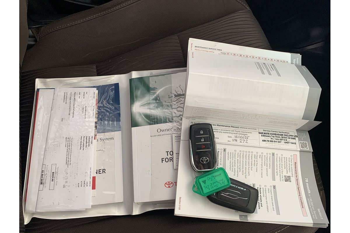 2018 Toyota Fortuner GXL GUN156R