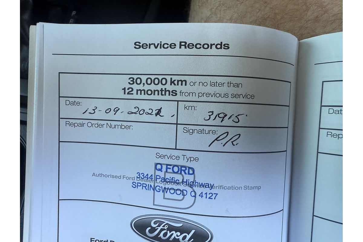 2020 Ford Ranger XL Hi-Rider PX MkIII Rear Wheel Drive 2.2L