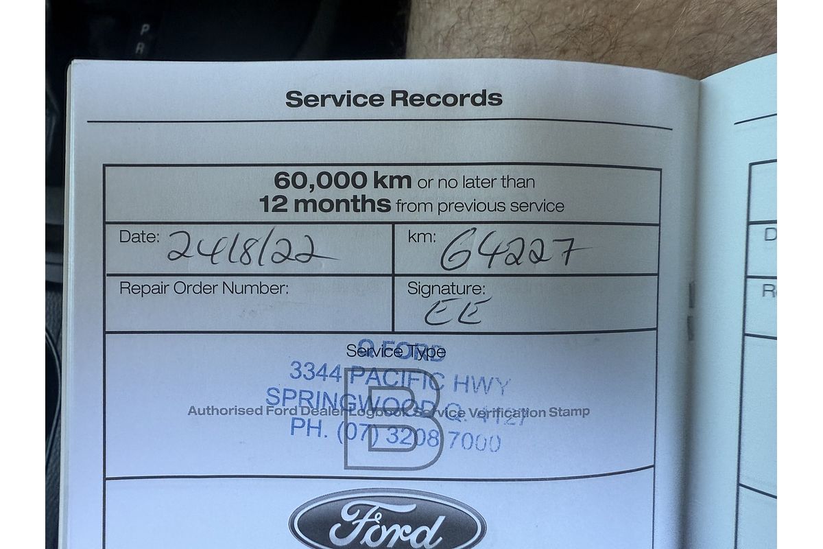 2020 Ford Ranger XL Hi-Rider PX MkIII Rear Wheel Drive 2.2L