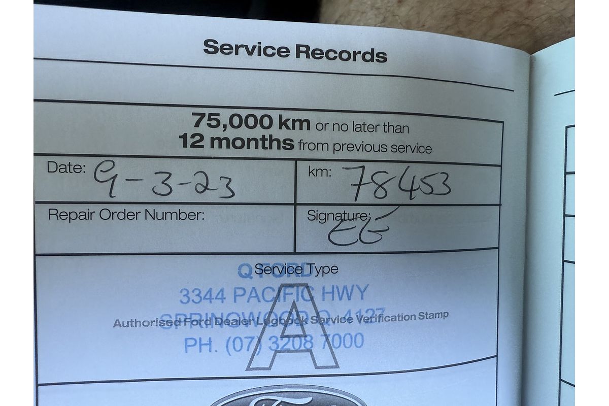 2020 Ford Ranger XL Hi-Rider PX MkIII Rear Wheel Drive 2.2L