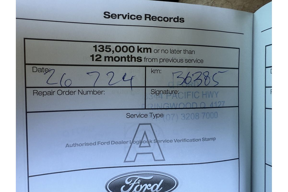 2020 Ford Ranger XL Hi-Rider PX MkIII Rear Wheel Drive 2.2L