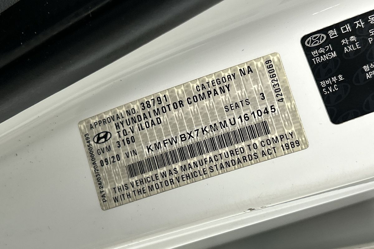 2020 Hyundai iLoad  TQ4