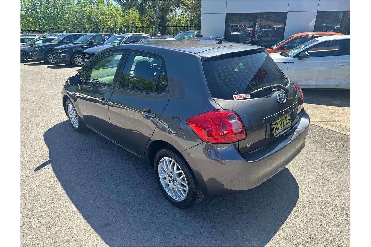 2009 Toyota Corolla Ascent ZRE152R