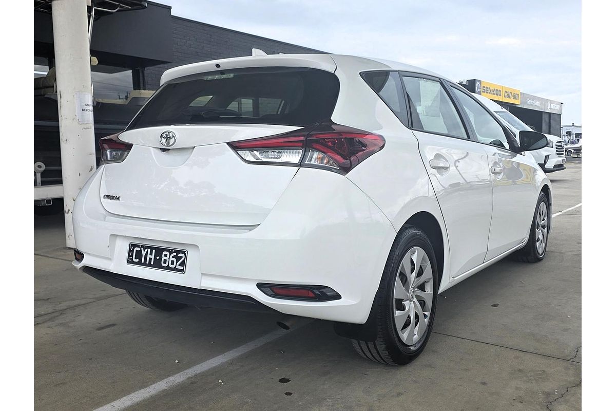 2017 Toyota Corolla Ascent ZRE182R