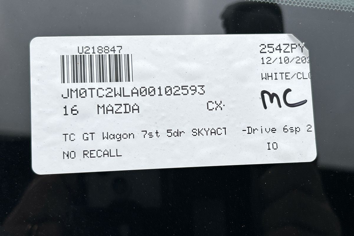 2016 Mazda CX-9 GT TC