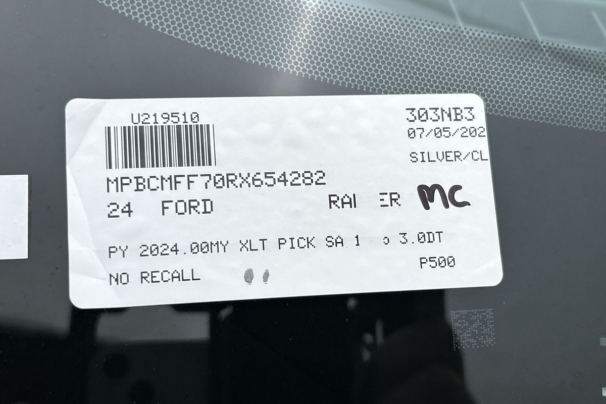 2024 Ford Ranger XLT 4X4 3.0L