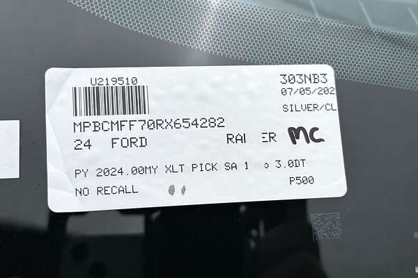 2024 Ford Ranger XLT 4X4 3.0L