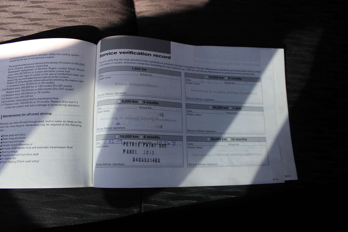 2018 NISSAN X-TRAIL ST (2WD) CONTINUOUS VARIABLE 4D WAGON 4CYL